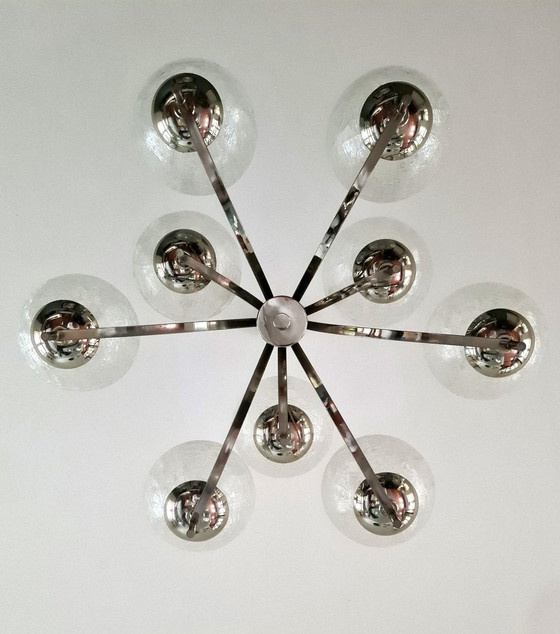 Image 1 of Lampe pendante vintage Sputnik - 1960s - Allemagne