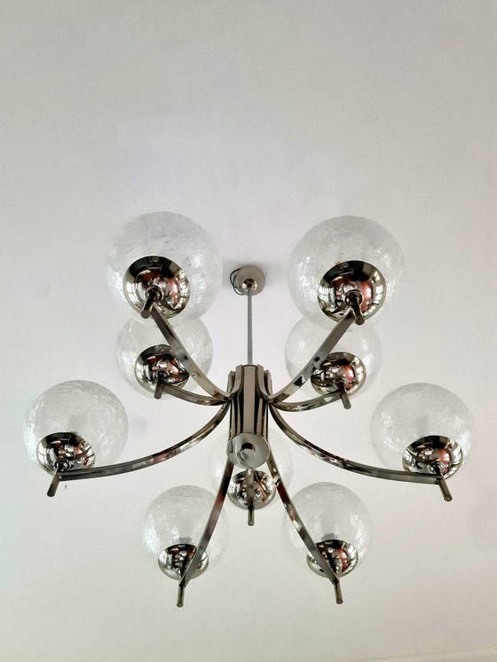 Image 1 of Lampe pendante vintage Sputnik - 1960s - Allemagne