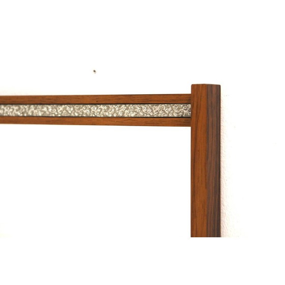 Image 1 of Miroir vintage avec cadre en bois de rose, Suède 1960