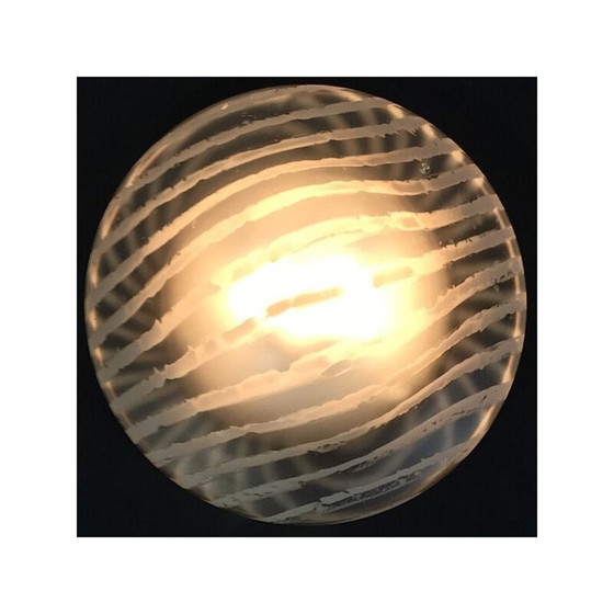 Image 1 of Applique en verre vintage par Peill & Putzler, Allemagne 1965s