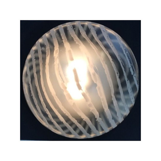 Image 1 of Applique en verre vintage par Peill & Putzler, Allemagne 1965s