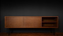 Buffet artisanal Mid Century