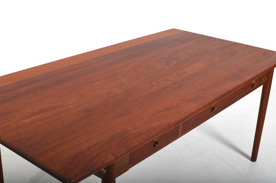 Image 1 of Rare bureau en teck Hans J. Wegner Pp-312 1960S.