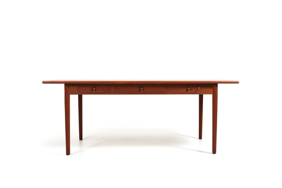Image 1 of Rare bureau en teck Hans J. Wegner Pp-312 1960S.