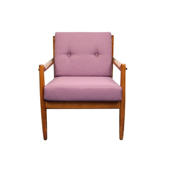 Image 1 of Fauteuil vintage en couleur lilas années 1960