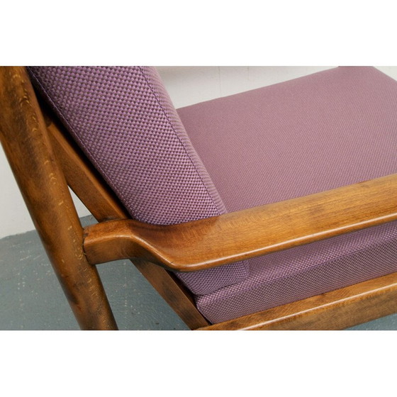 Image 1 of Fauteuil vintage en couleur lilas années 1960