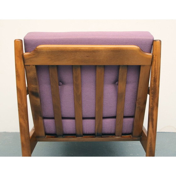Image 1 of Fauteuil vintage en couleur lilas années 1960