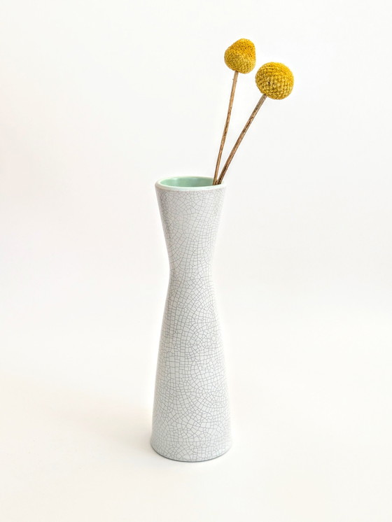 Image 1 of Vase en céramique | Craquele Glaze Marzi & Remi | Allemagne, 1960's