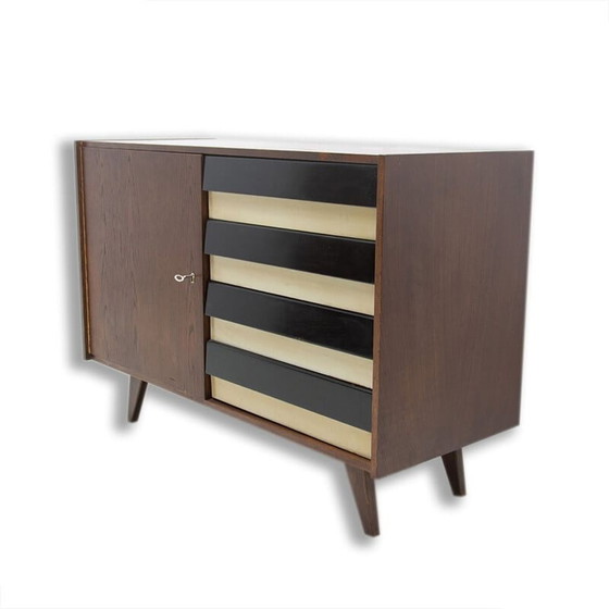 Image 1 of Commode vintage en hêtre "U-458" par Jiri Jiroutek, Tchèque 1960
