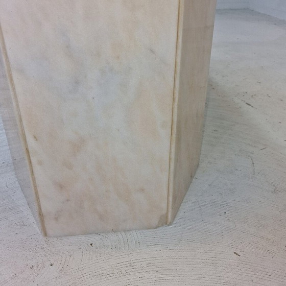 Image 1 of Table basse vintage en marbre, Italie 1980