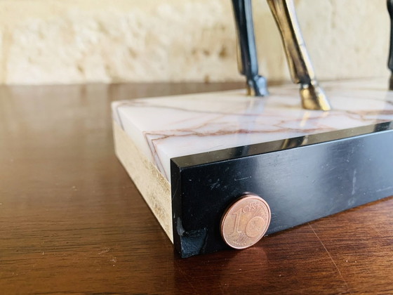 Image 1 of Sculpture de cerf vintage, 1940's