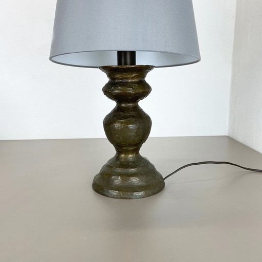 Lampe de table vintage en bronze, Autriche 1960