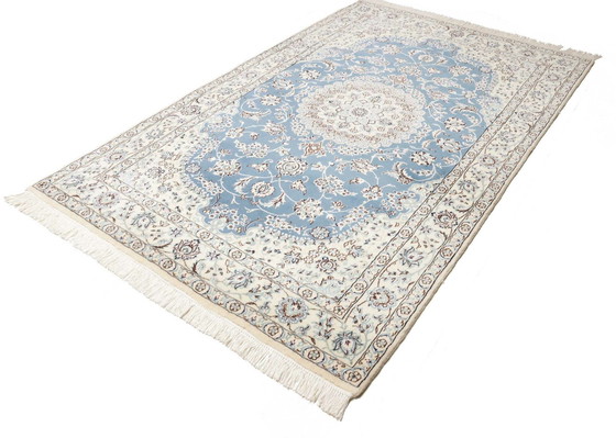 Image 1 of Elégant tapis persan noué à la main Naïn 9 Lah - Size.236 X 150 cm -No.401465-01