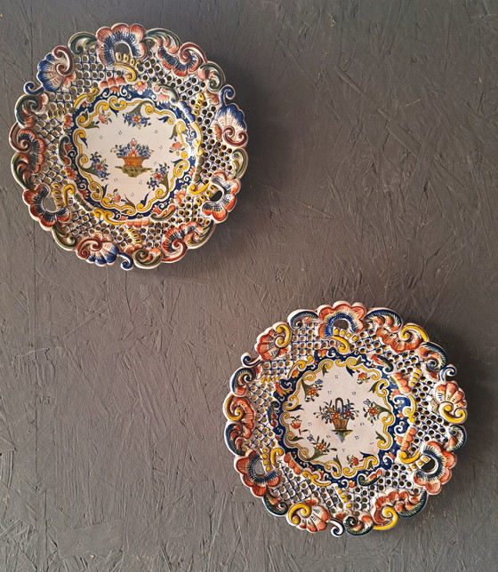 Image 1 of Assiettes Rouen Set Of 2