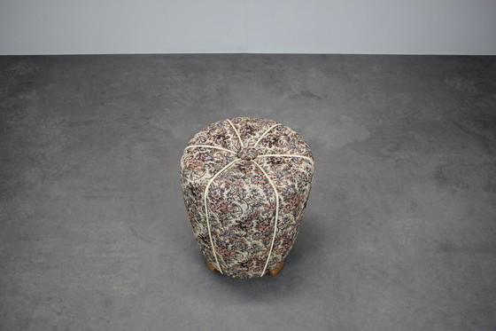 Image 1 of Tabouret Art Déco conçu par Jindřich Halabala, années 1940