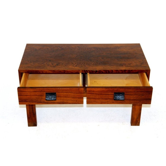 Image 1 of Console vintage en bois de rose par Glas & Trä, Suède 1960