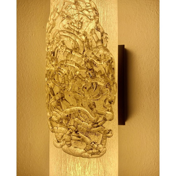 Image 1 of Applique cylindrique vintage de Murano, 1960