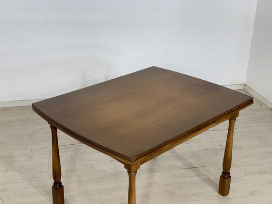 Image 1 of Mid Century table à manger table vintage