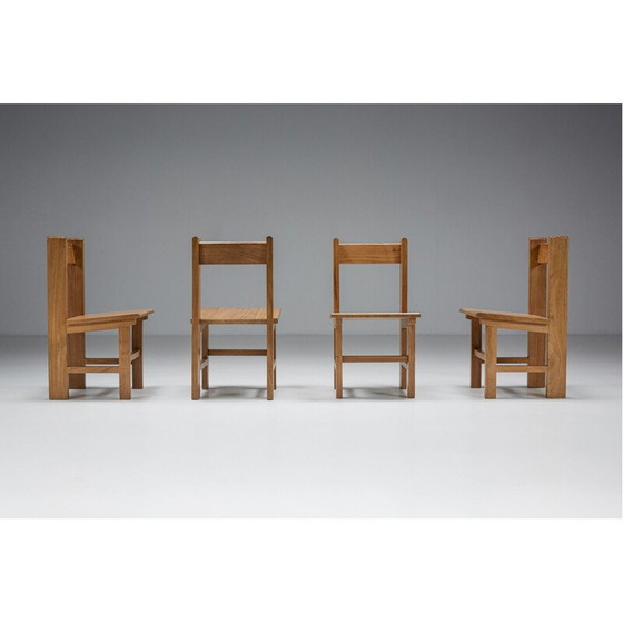 Image 1 of Chaise de salle à manger vintage hollandaise par Wim Den Boon, années 1950