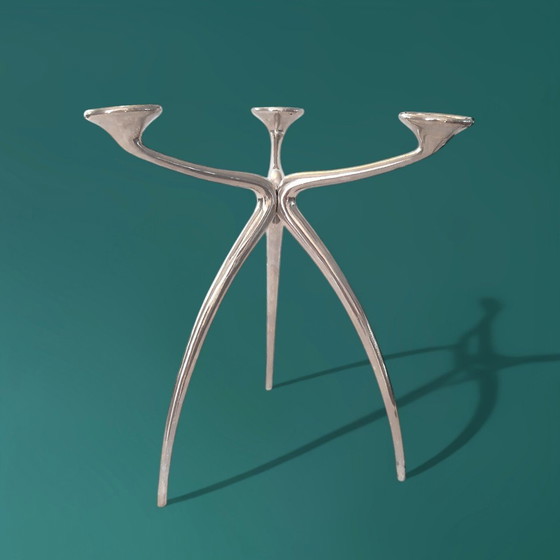 Image 1 of Chandelier tripode Space Age Design, ruche, 70S, H31D25