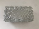 Plafonnier vintage en verre glacé Lampe murale en verre années 60