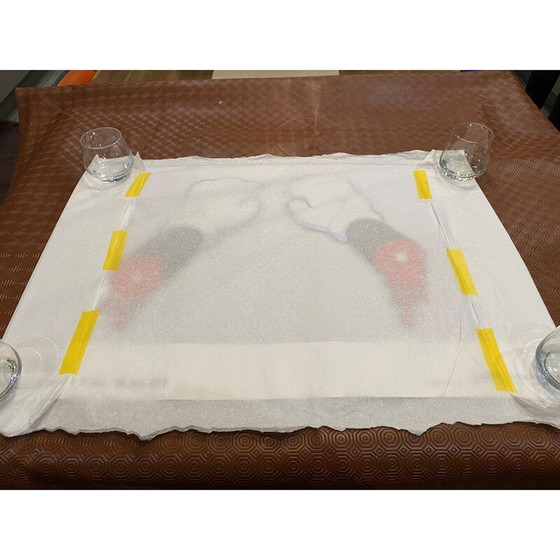 Image 1 of Affiche vintage de Kaws, 2012