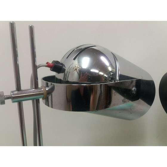 Image 1 of Lampe chromée réglable vintage par Stanislav Indra, Tchécoslovaquie 1970