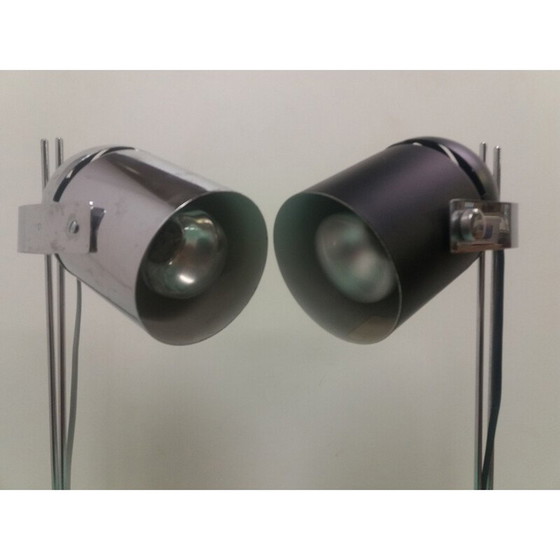 Image 1 of Lampe chromée réglable vintage par Stanislav Indra, Tchécoslovaquie 1970