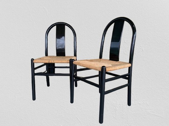 Image 1 of 12 Chaises de salle à manger par Annig Sarian pour Tisettanta