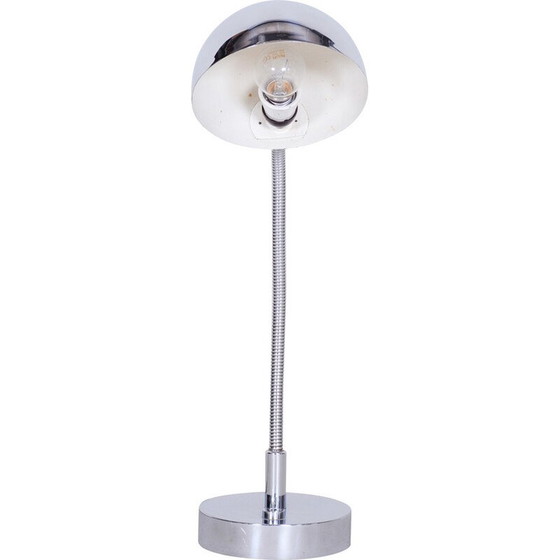 Image 1 of Lampe de table Bauhaus vintage chromée par M. Prokop, années 1920