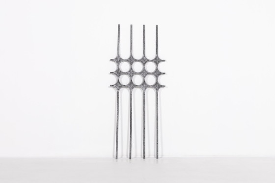 Image 1 of Luminaire de porte en fonte brutaliste, 1980's