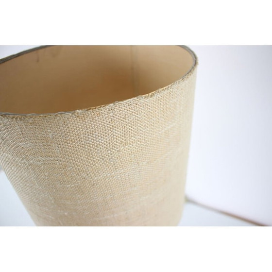 Image 1 of Lampe de table vintage en bois d'Antonín Hepnar, tchèque 1970