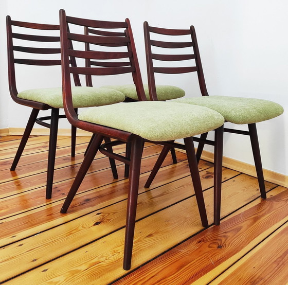 Image 1 of Chaises de Jitona, Tchécoslovaquie, 1970S, ensemble de 4