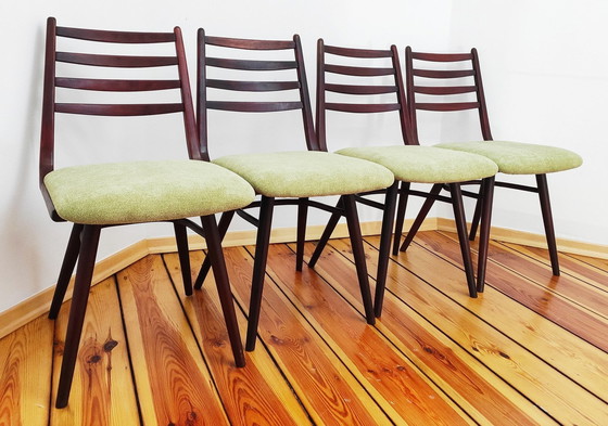 Image 1 of Chaises de Jitona, Tchécoslovaquie, 1970S, ensemble de 4