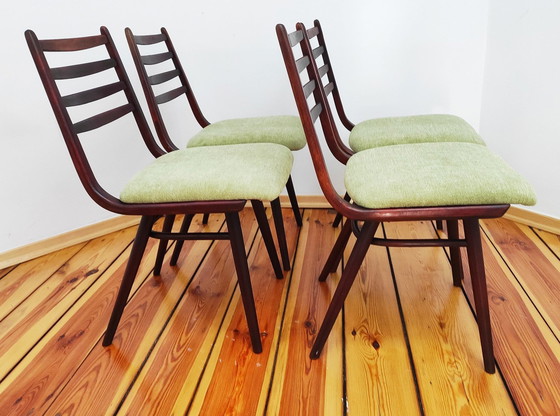 Image 1 of Chaises de Jitona, Tchécoslovaquie, 1970S, ensemble de 4