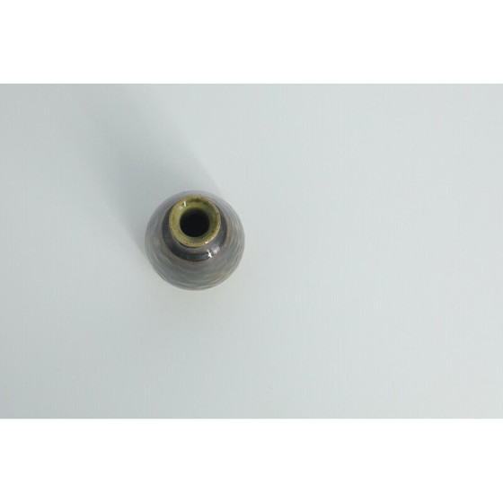 Image 1 of Vase de collection vintage N°10 en grès par Gunnar Borg pour Höganäs Keramik, Suède 1960