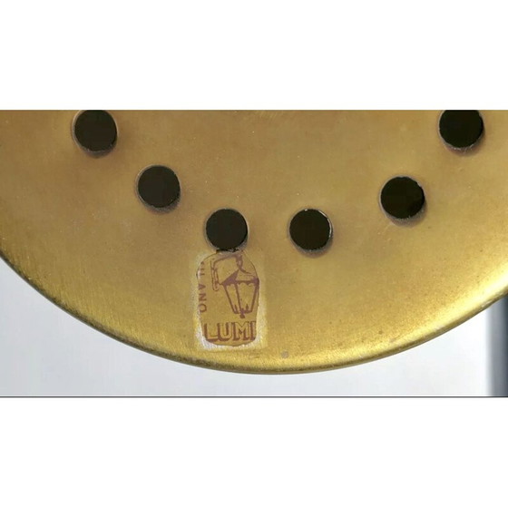 Image 1 of Paire de lampes de table vintage de Lumi Milano, 1960