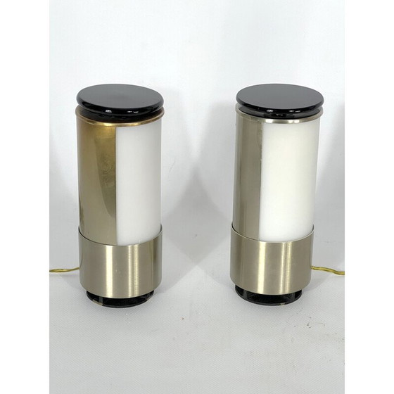 Image 1 of Paire de lampes de table vintage de Lumi Milano, 1960