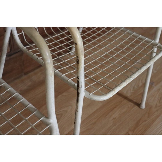 Image 1 of Ensemble de 4 fauteuils de jardin Rio vintage en fer et plastique pour Emu