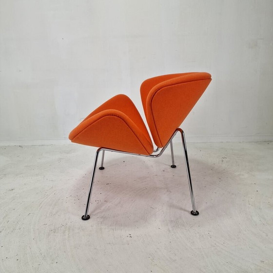 Image 1 of Fauteuil vintage à tranches orange par Pierre Paulin pour Artifort, 1980