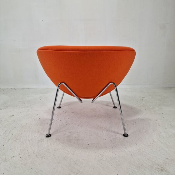 Image 1 of Fauteuil vintage à tranches orange par Pierre Paulin pour Artifort, 1980