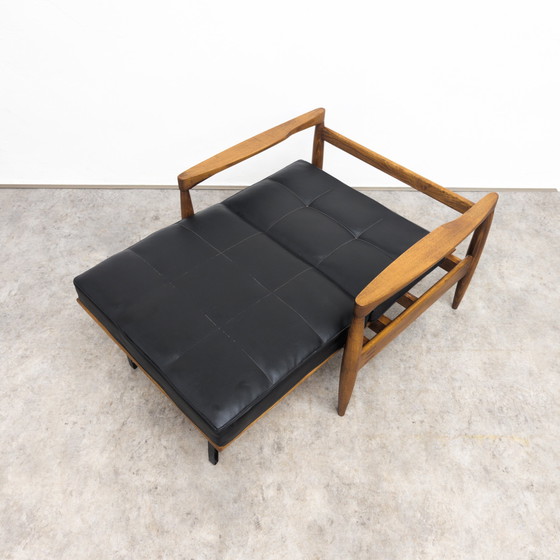 Image 1 of Fauteuil réglable Mid Century par Miroslav Navrátil, 1960S