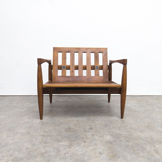 Image 1 of Fauteuil réglable Mid Century par Miroslav Navrátil, 1960S