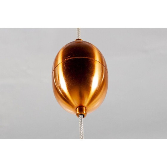 Image 1 of Suspension vintage en laiton Kegle par Bent Karlby pour Lyfa