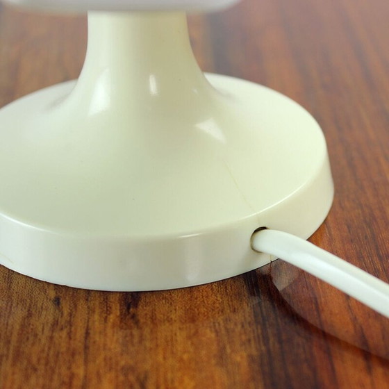 Image 1 of Lampe vintage en verre opale blanc par Opp Jihlava, Tchécoslovaquie 1960