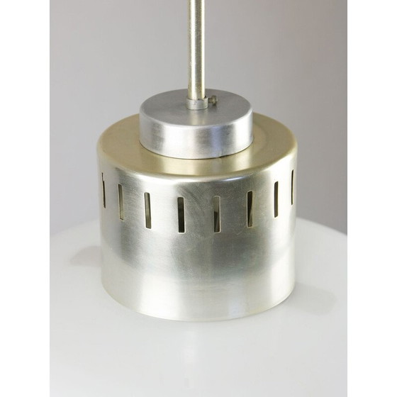 Image 1 of Lampe suspendue vintage en opaline