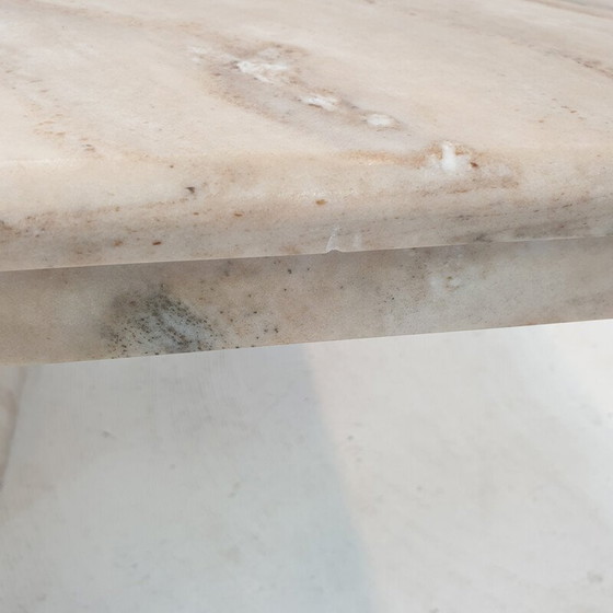 Image 1 of Table basse italienne vintage en marbre, 1980