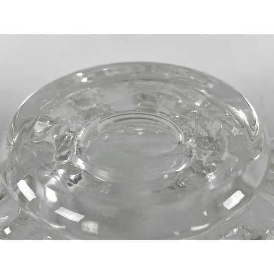 Image 1 of Centre de table en verre Murano Intreccio Vintage Art Deco par Barovier e Toso, Italie 1940s