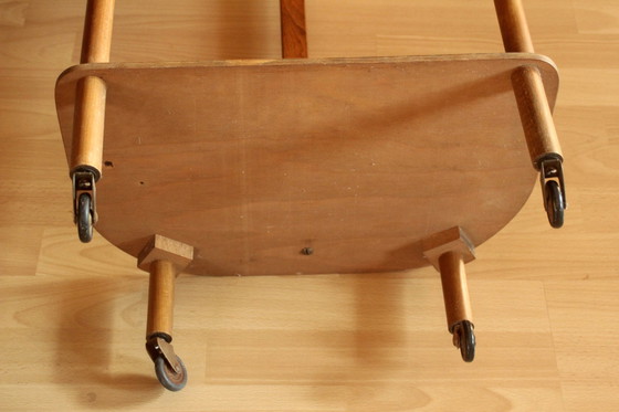 Image 1 of 1930S Valet Stand Valet Silencieux Portemanteau sur roulettes