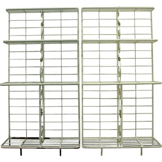 Image 1 of Paire de vitrines françaises vintage